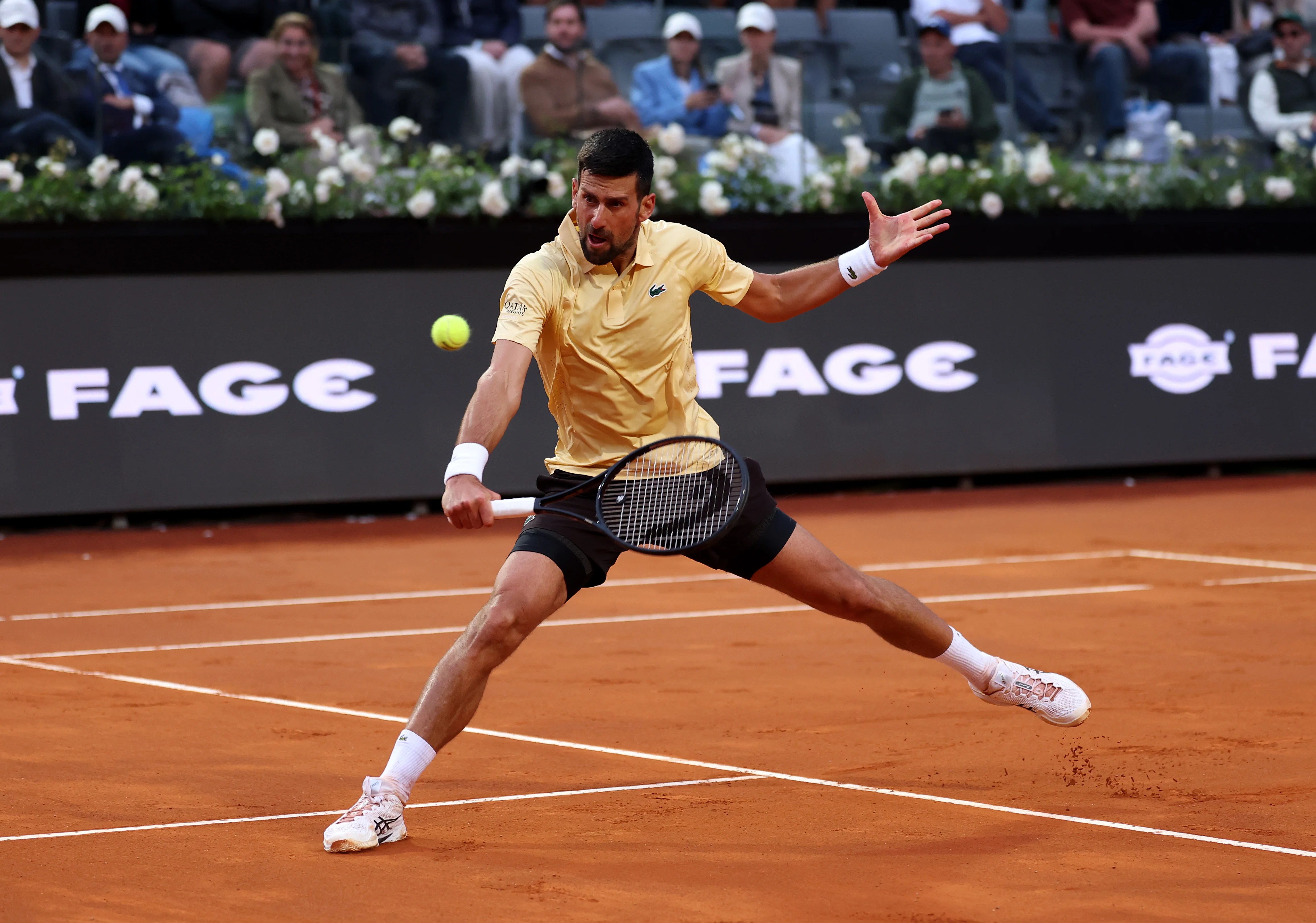 Jannik Sinner breaks Novak Djokovic record as he storms into Italian Open semi-finals