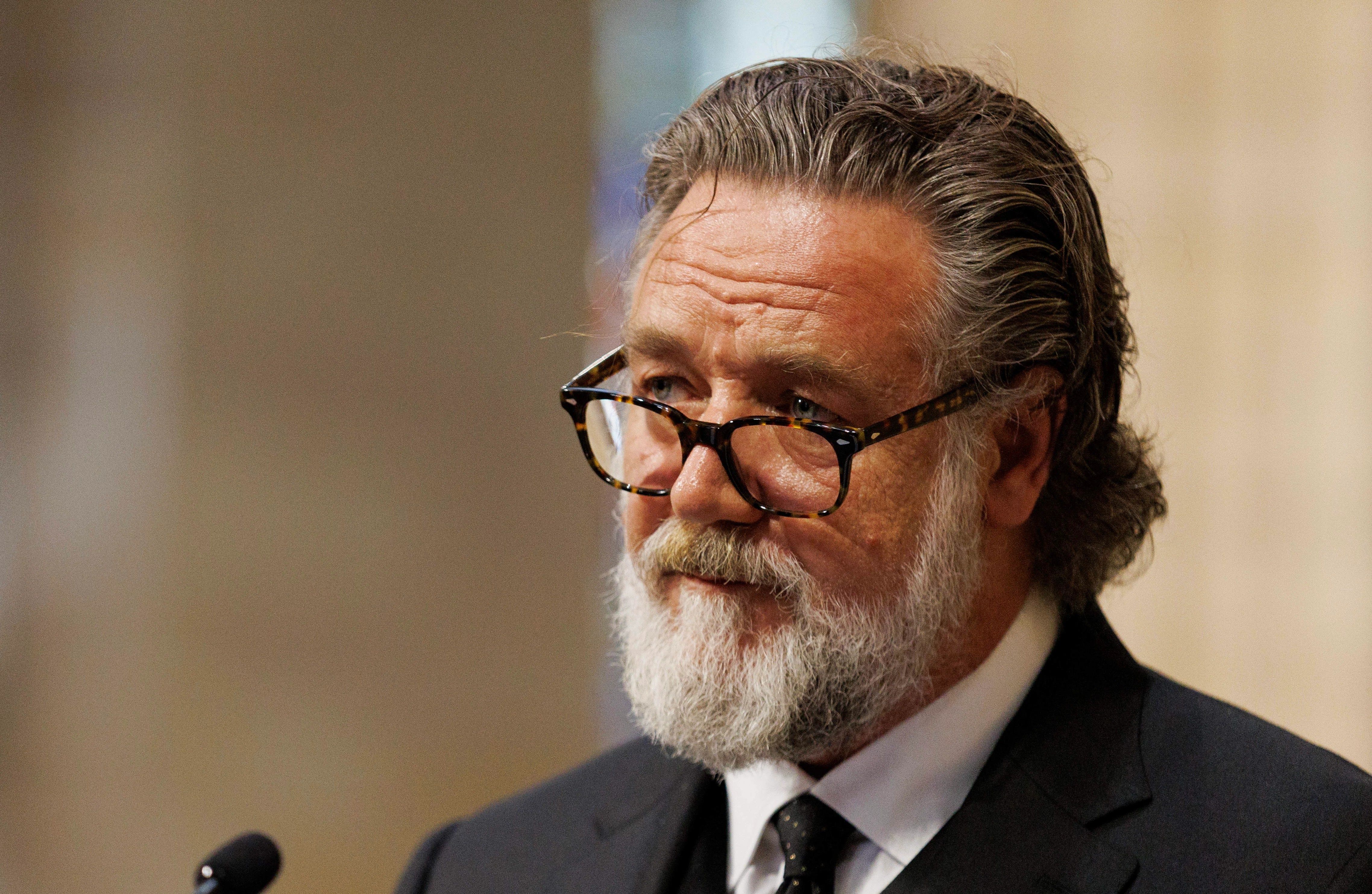 Russell Crowe shows off ripped physique at 62 after losing weight gained for role
