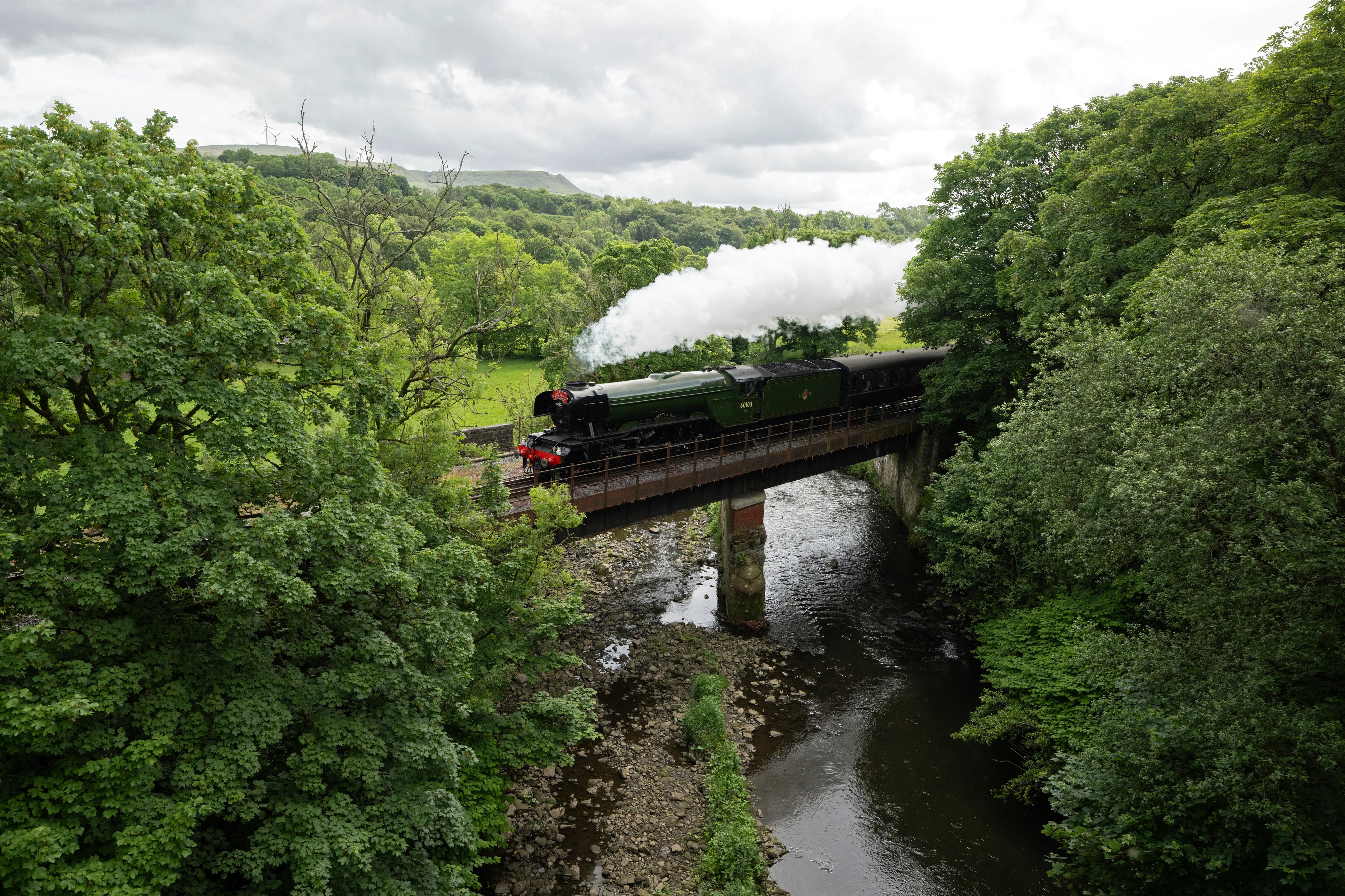 Network Rail bans steam trains from running after ‘Harry Potter’ train sparks wildfire