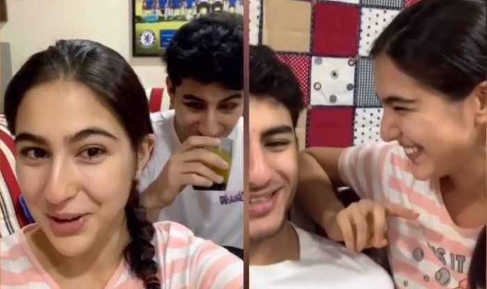 Why did the chicken cross the road? Sara Ali Khan is Back With Her Brother Ibrahim Ali Khan With Hilarious âKnock Knockâ Jokes