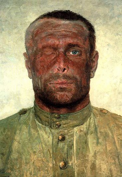 Mutante Geliy korzhiv. Pinturas do artista Heliy Korzhiv