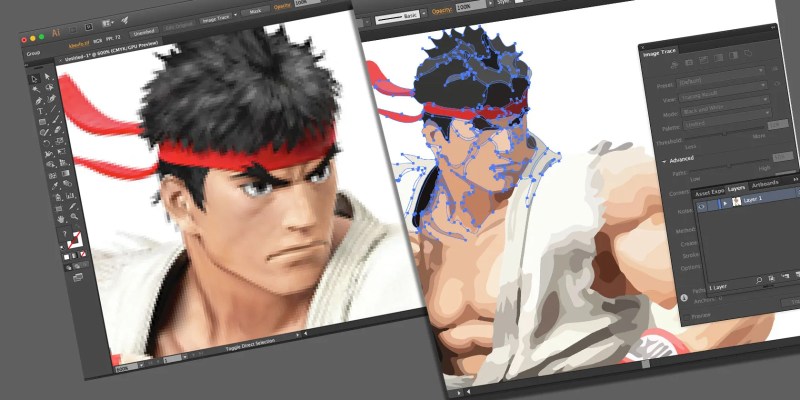 Come Convertire Unimmagine In Un Vettore In Adobe Illustrator
