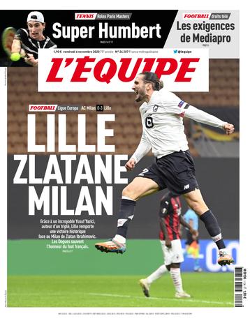 Directs commentés, images et vidéos à regarder et à partager Le Journal L Equipe L Edition Du 06 Novembre 2020 L Equipe