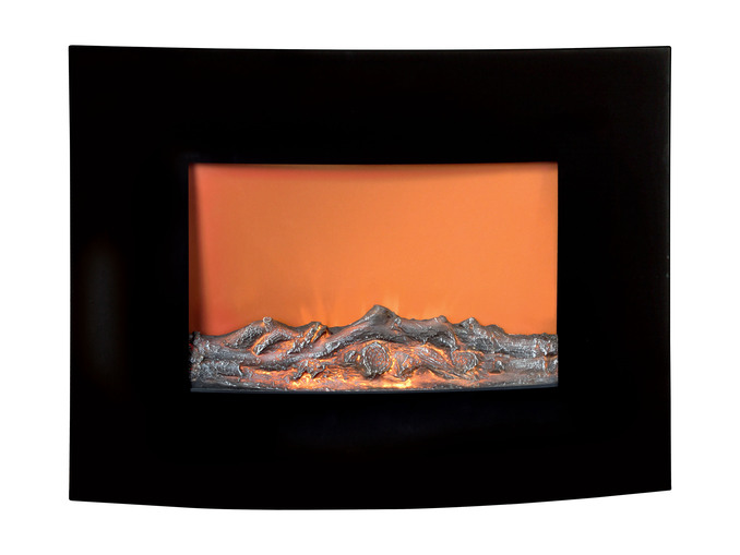 multiPROMOS Silvercrest® Lareira de Parede Elétrica