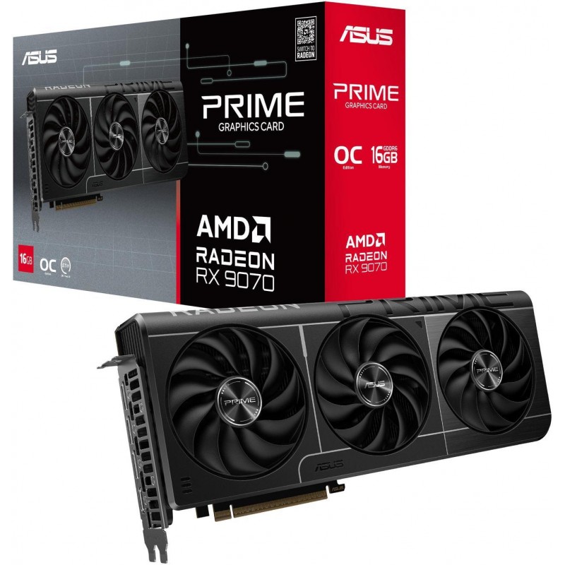 PLACA DE VIDEO ASUS PRIME RX 9070 O16G