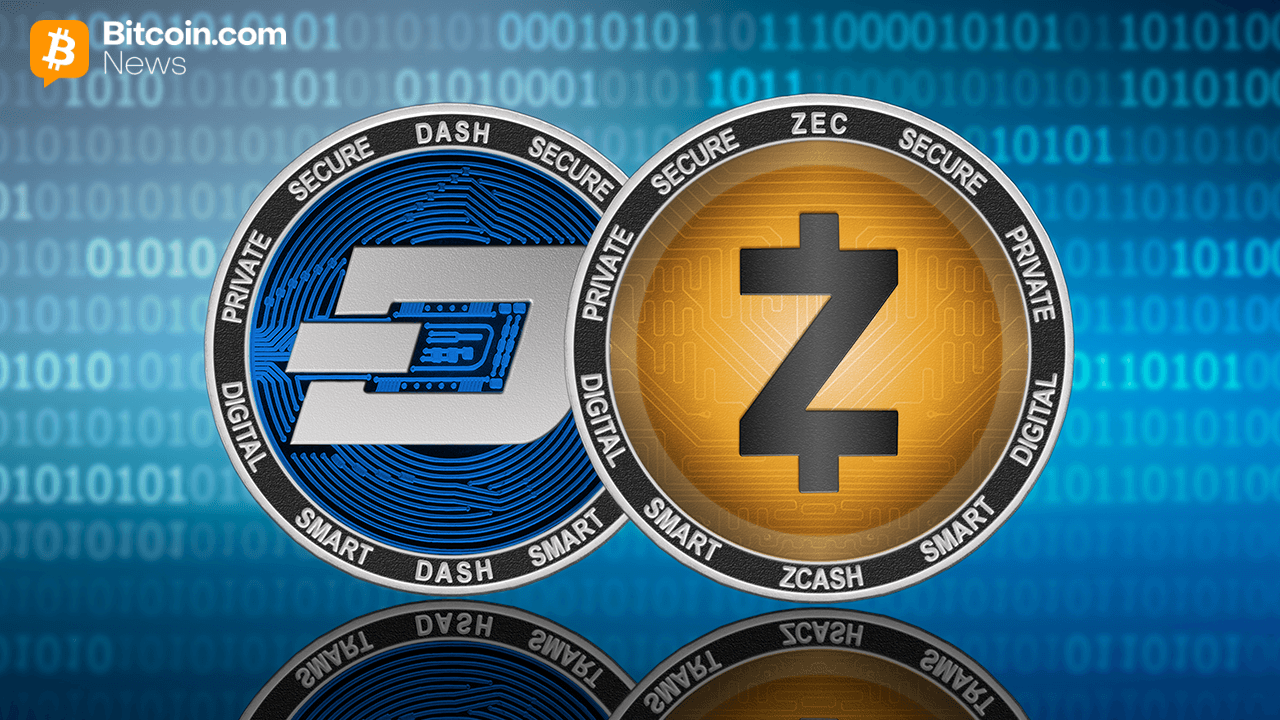 ZEC and DASH Lead Privacy Coin Rally as Sector Market Cap Jumps 8% to .6 Billion