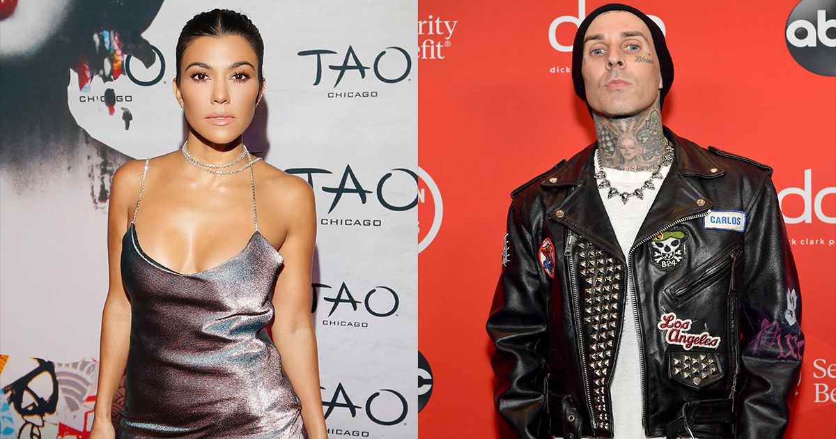 La pareja compartió imágenes del romántico . Kourtney Kardashian Empezo Una Relacion Con El Musico Travis Barker People En Espanol