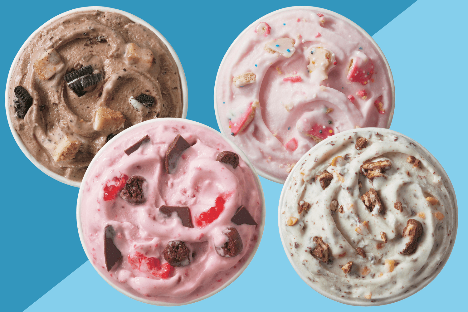 dairy queen adds four new flavors to the summer blizzard menu allrecipes