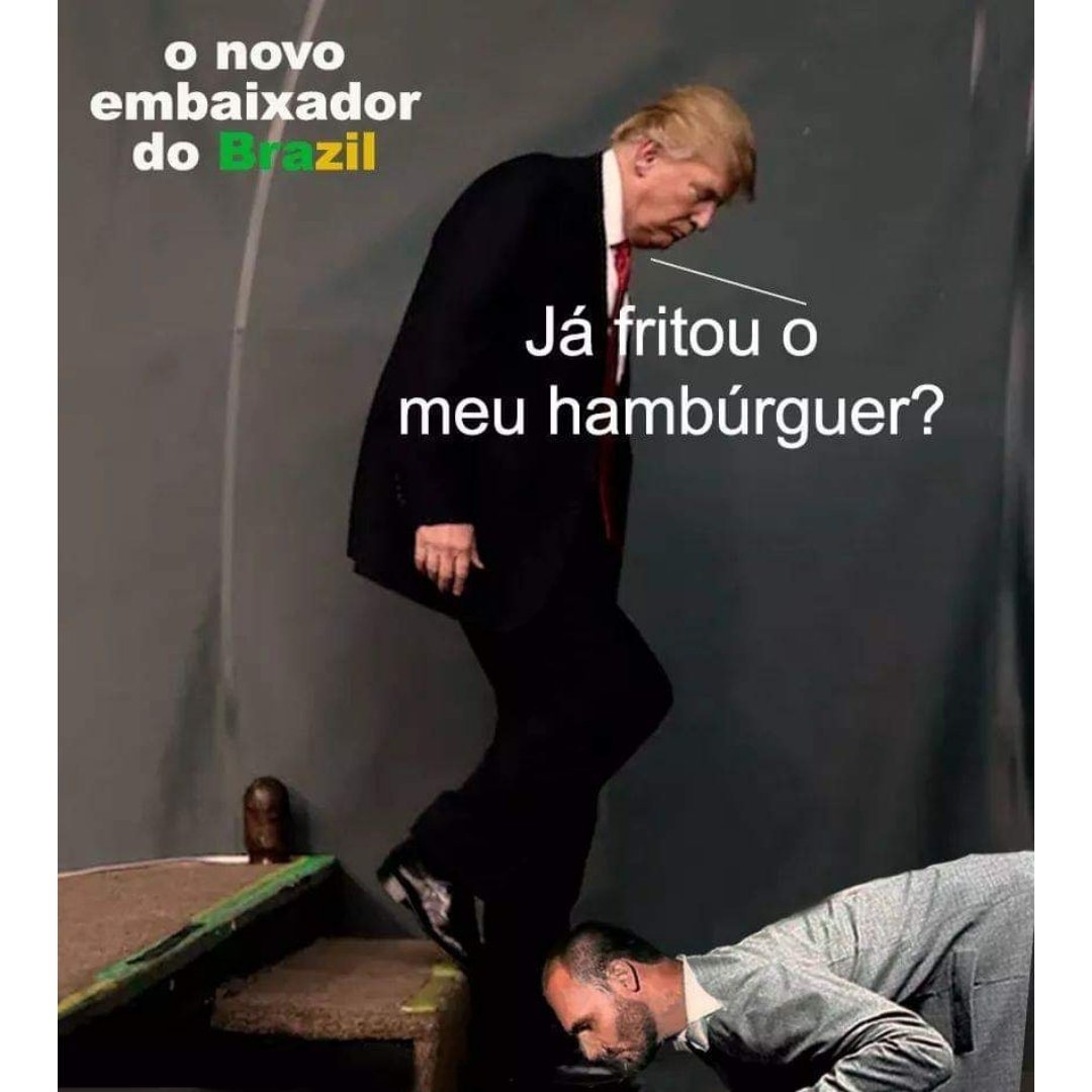 Bolsonaro will anordnungen des obersten gerichts nicht mehr akzeptieren. Humor: internet zoa indicaÃ§Ã£o de Eduardo Bolsonaro para
