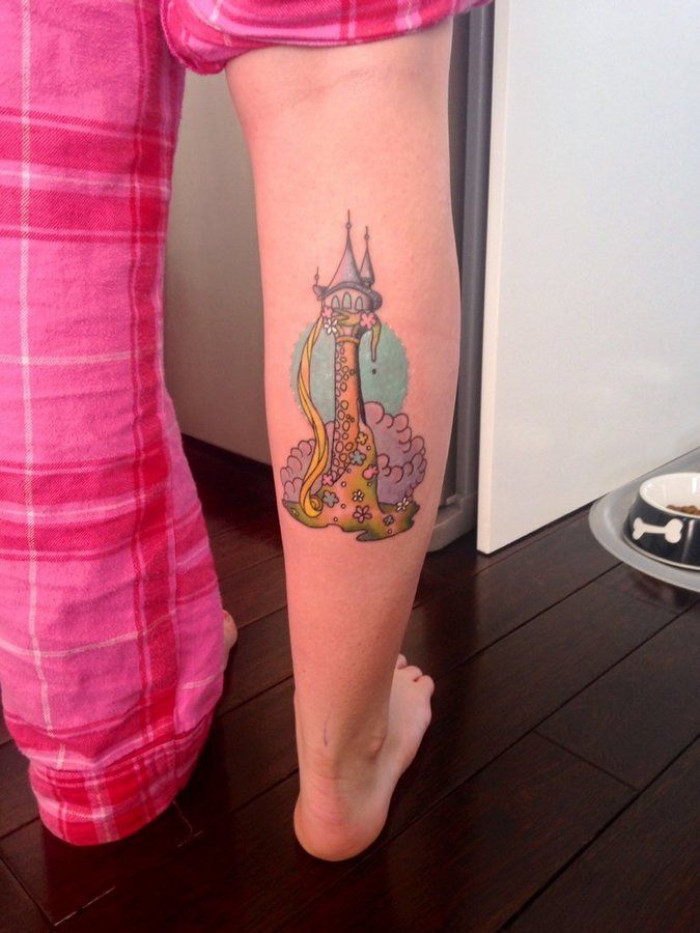 35 Disney Tattoos To Bring Out Your Inner Princess 933_x_700_jpg