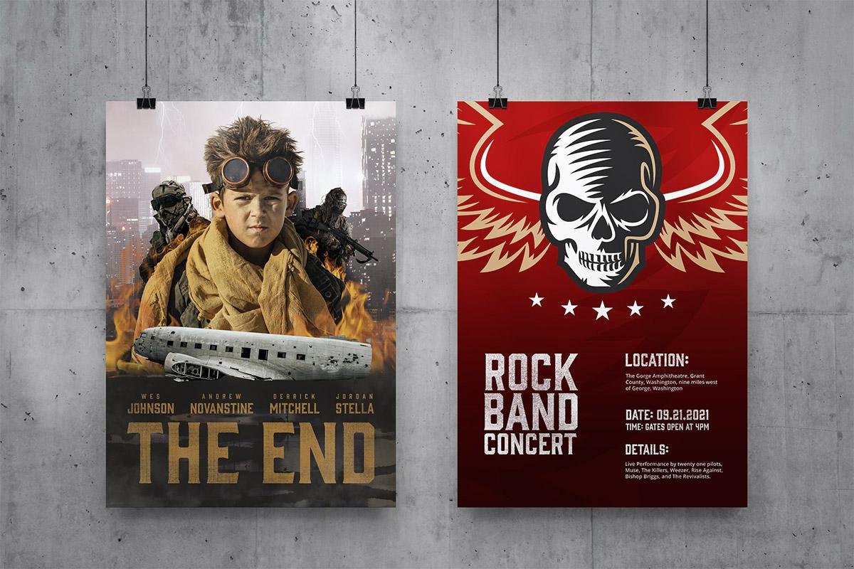 Picture Here's the best free poster mockups such as urban poster mockup, street poster mockup, poster mockup psd, wall poster mockup, frame poster mockup, . Design Pixel Perfect Posters Mockups In Photoshop Derrick Mitchell Skillshare