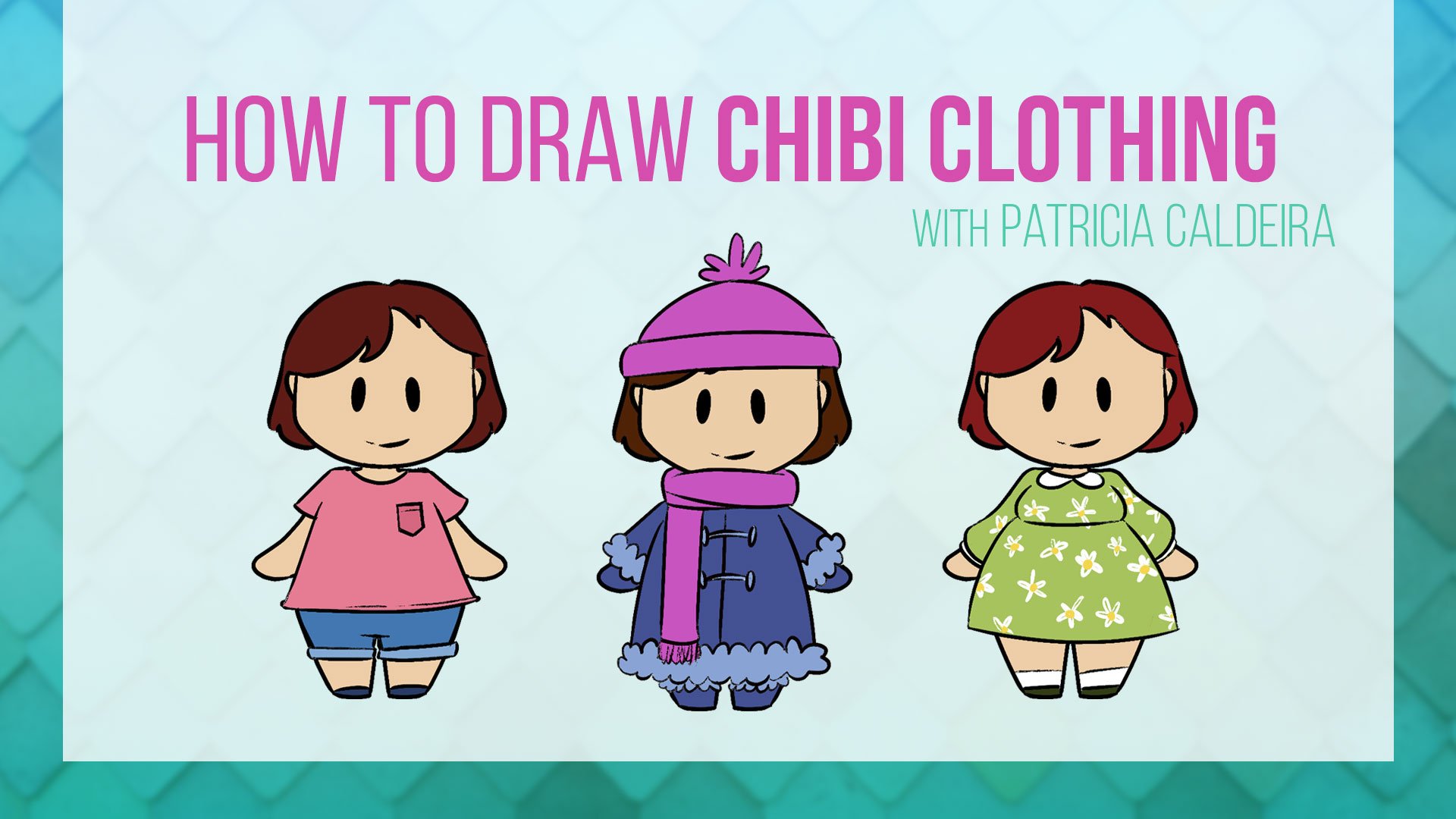 How To Draw Clothes For Cartoon Chibi Characters Patricia Caldeira Skillshare