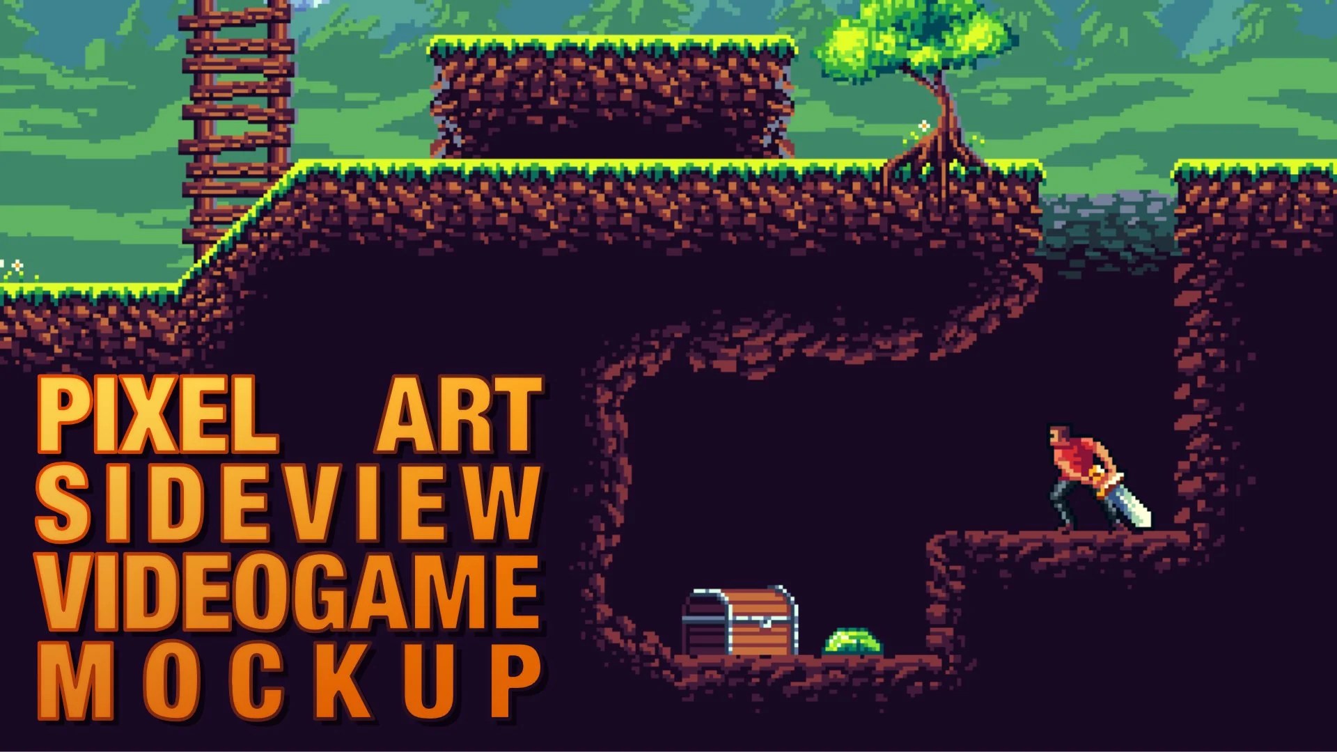 Baixar modelos de mockup psd de controle de video game. Make A Sideview Pixel Art Mockup Simon Sanchez Skillshare