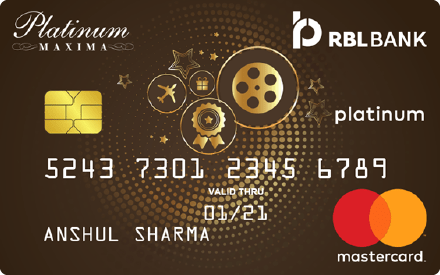 Rbl Platinum Maxima Credit Card Apply Online Eligibility Benefits