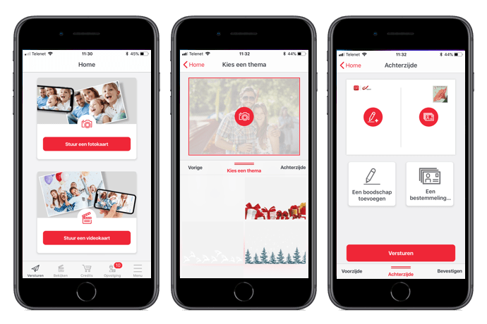 Download de bpost mobile postcard.en verzend vanop deze app, fotokaarten. Videopostkaarten Versturen Met De Bpost App De Standaard Mobile