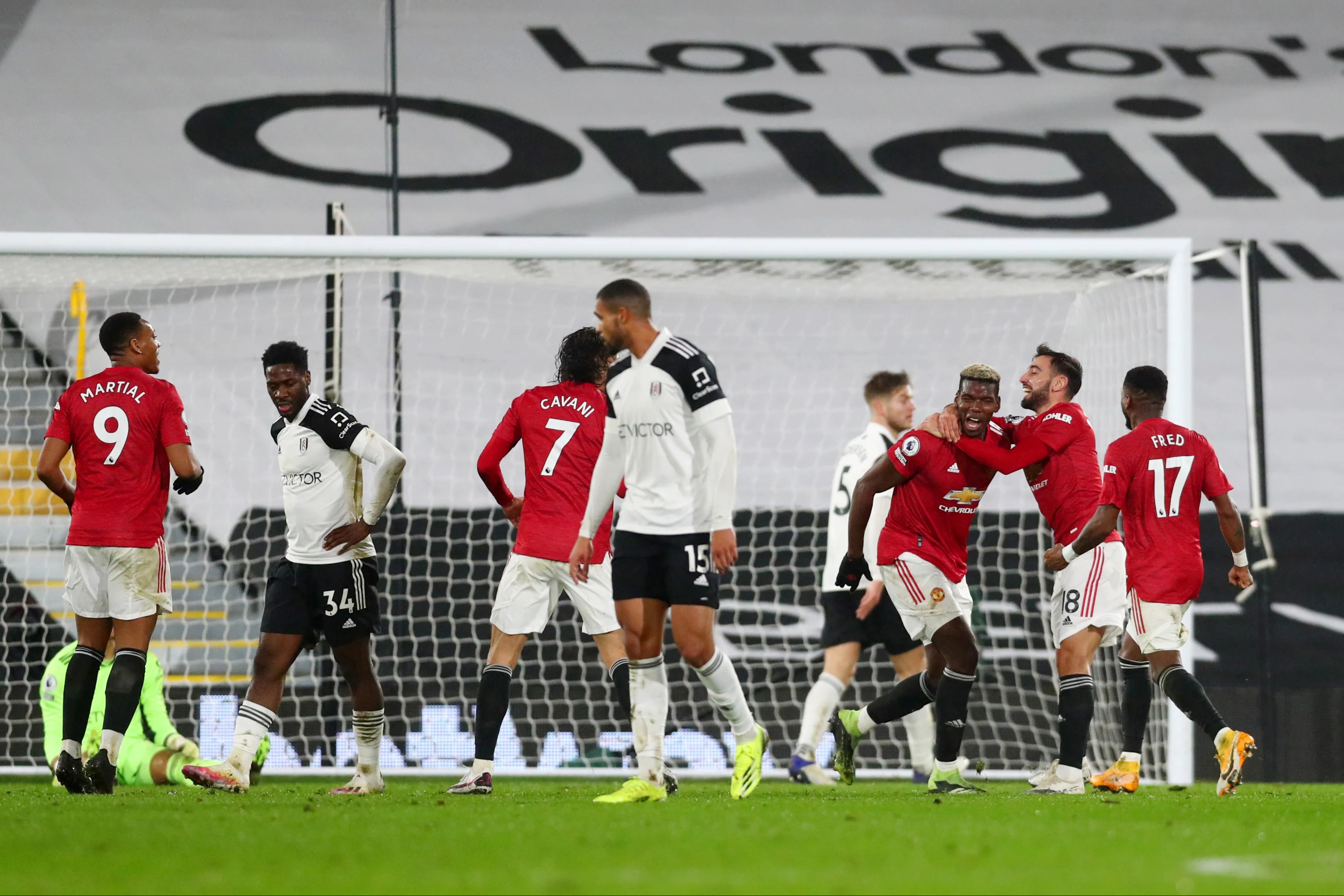 Manchester united 3 fulham 2 (full time result) scorers: Fulham Vs Manchester United Player Ratings Paul Pogba Delivers Again Lookman Unlucky To Lose Evening Standard