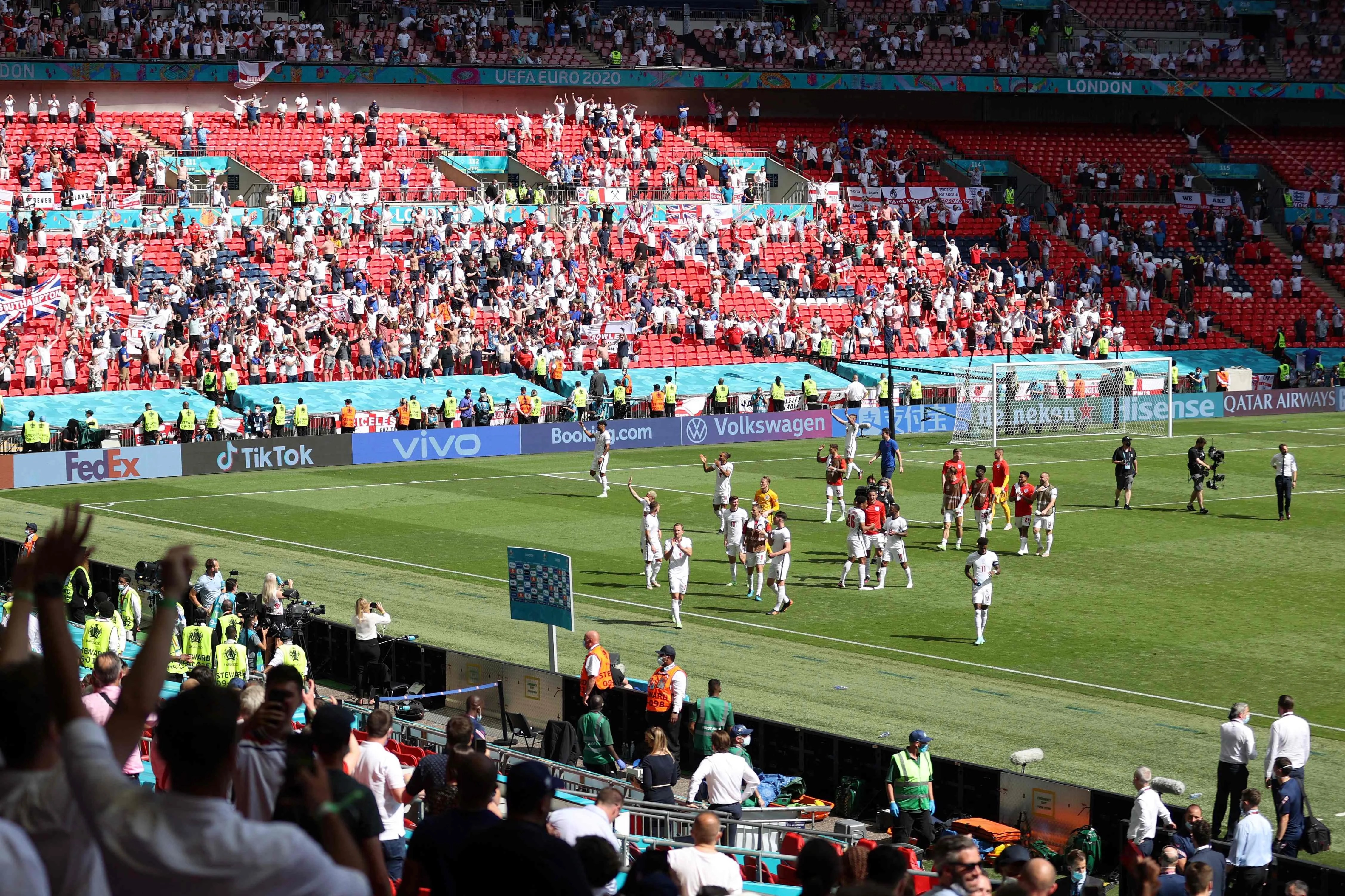 England Game . Fan Seriously Injured After Falling From Stand At England Game Evening Standard