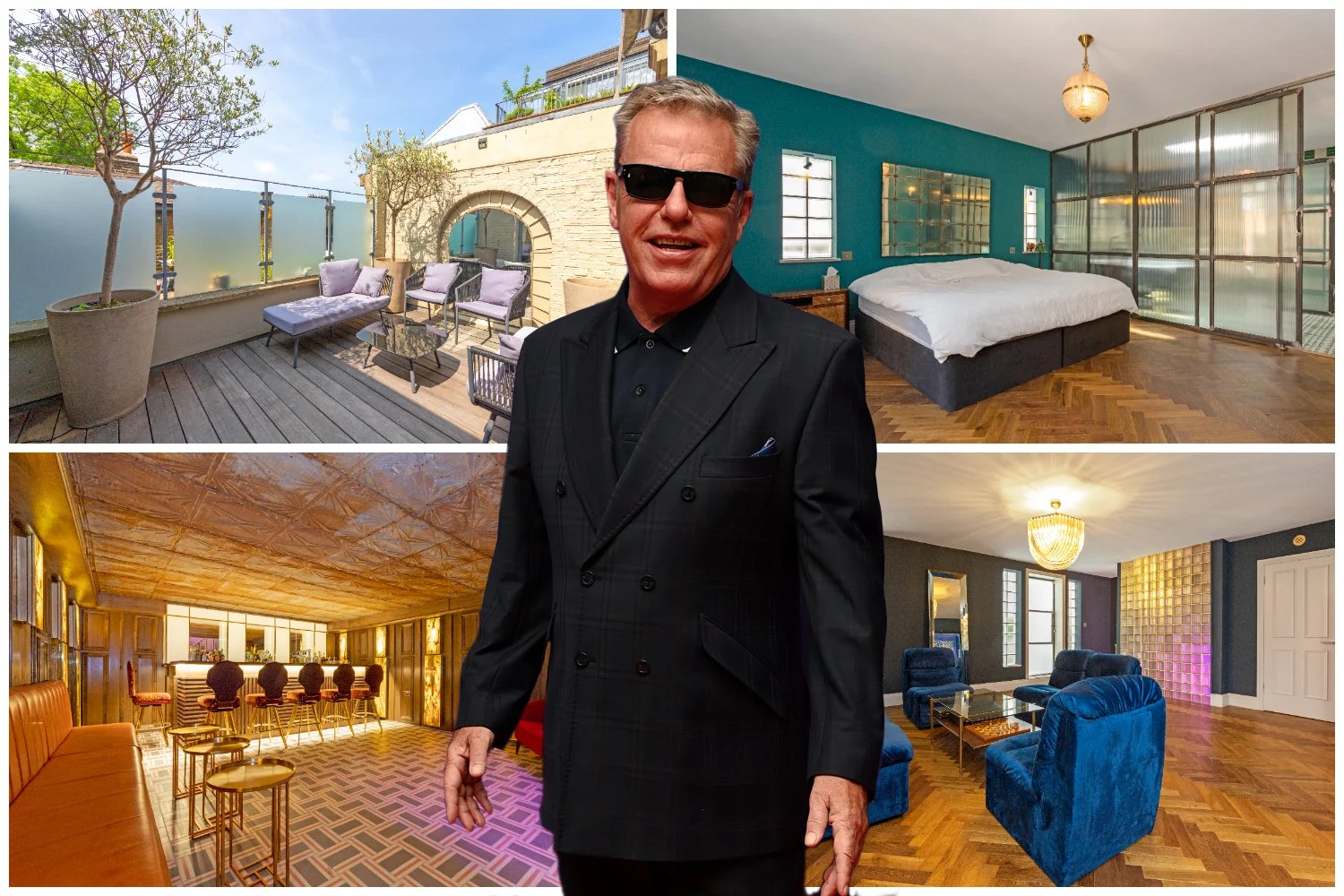 Properties' on the site, with rooms several metres underground. Madness Frontman Suggs Former Camden Home For Sale Evening Standard