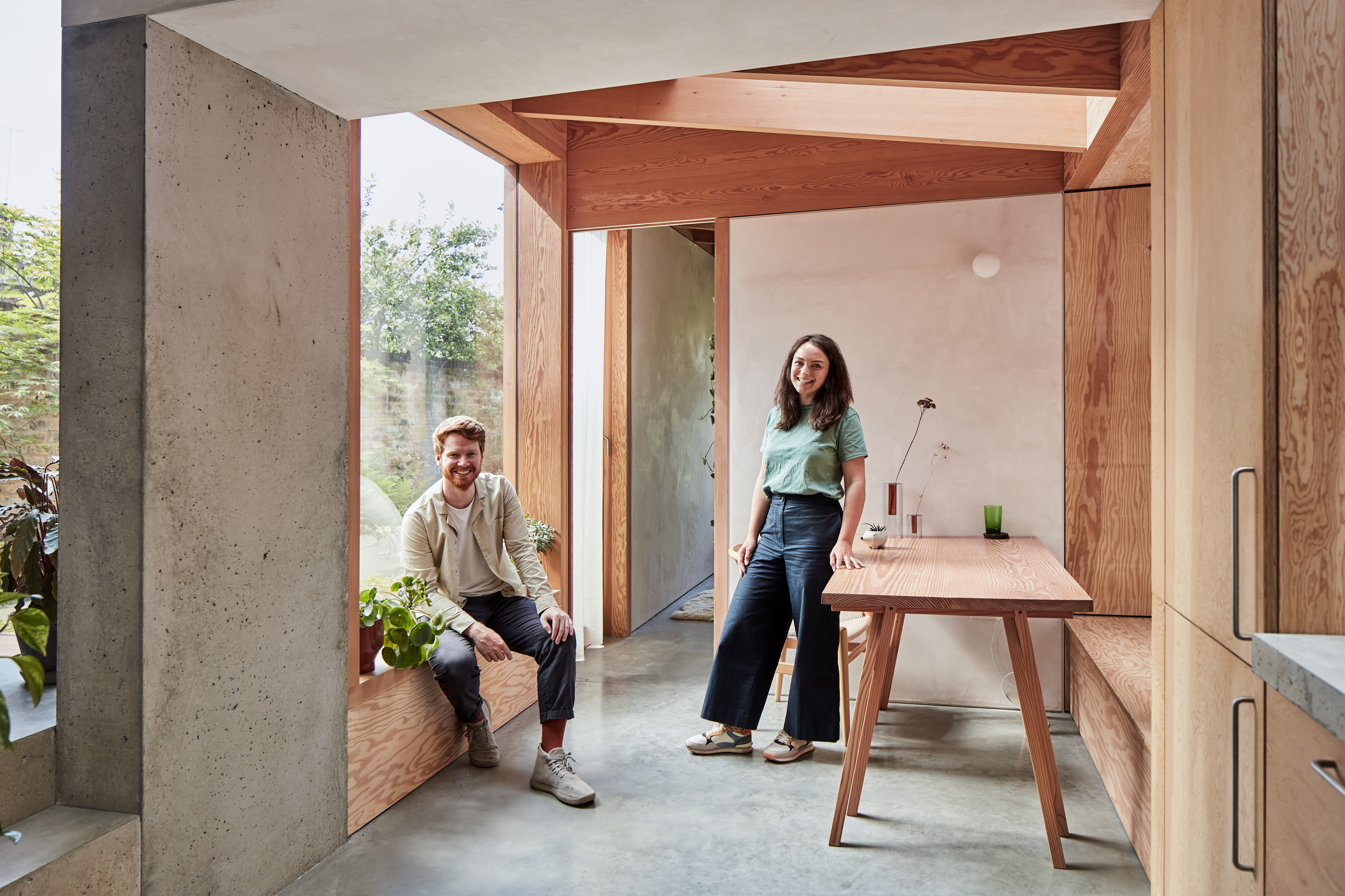 ‘Our extension was craned in turning a poky studio into an airy one-bed’