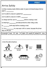 things i want to share road safety and other student