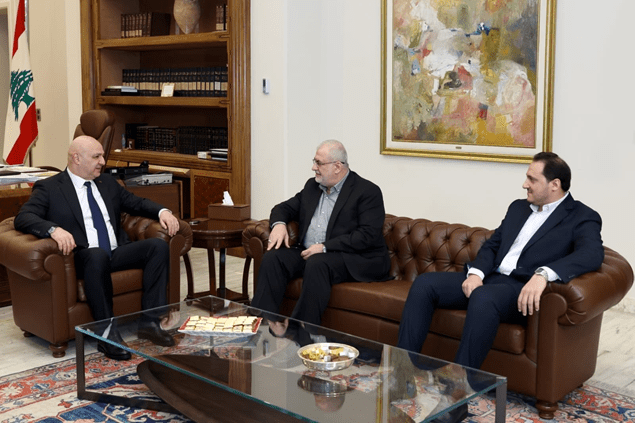 رعد بعد لقائه الرئيس عون: لقاء صريح ومسؤول رعد بعد لقائه الرئيس عون: لقاء صريح ومسؤول