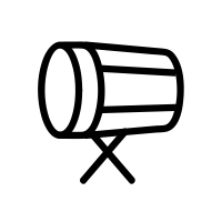 Vector Man And Bedug Illustration Ramadhan Kareem