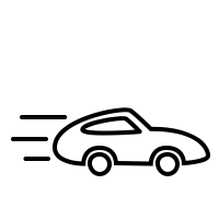 Download over 262 icons of fast car in svg, psd, png, eps format or as webfonts. Fast Car Icons Download Free Vector Icons Noun Project