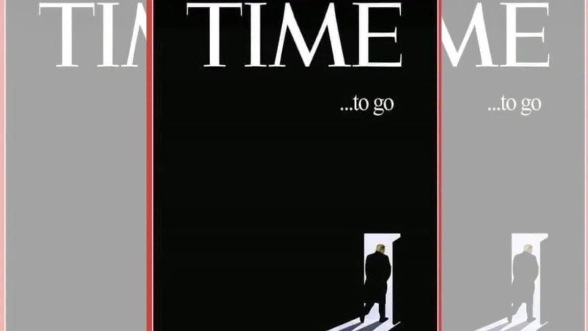 For those located outside of the us/canada, please visit our . Time Cover Featuring Trump Exit Goes Viral Again And It S Still Fake