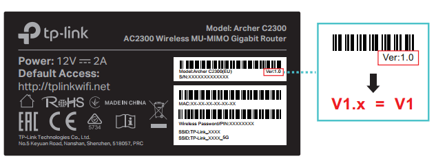 Damage to the product as a result of using third party firmware will void the product's warranty. How to find the hardware version on a TP-Link device?