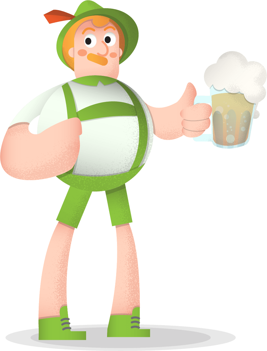 Download Oktoberfest Man Vector Character - Free Download ...