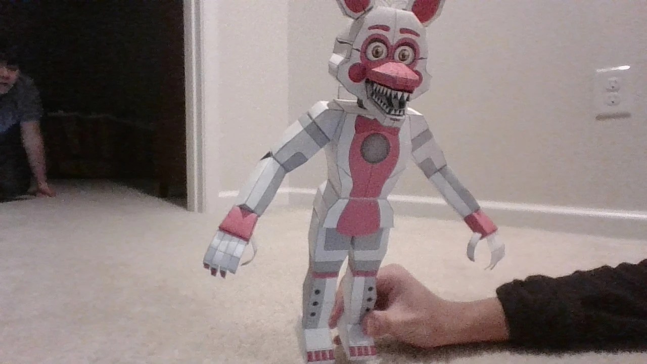 Fnaf papercraft · april 8, 2018 at 3:14 pm ·. Funtime Foxy Papercraft Fandom