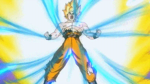 Goku wielding the spirit bomb's energy in dragon ball z: Couldn T Goku Use Spirit Bomb Ssj Now Fandom