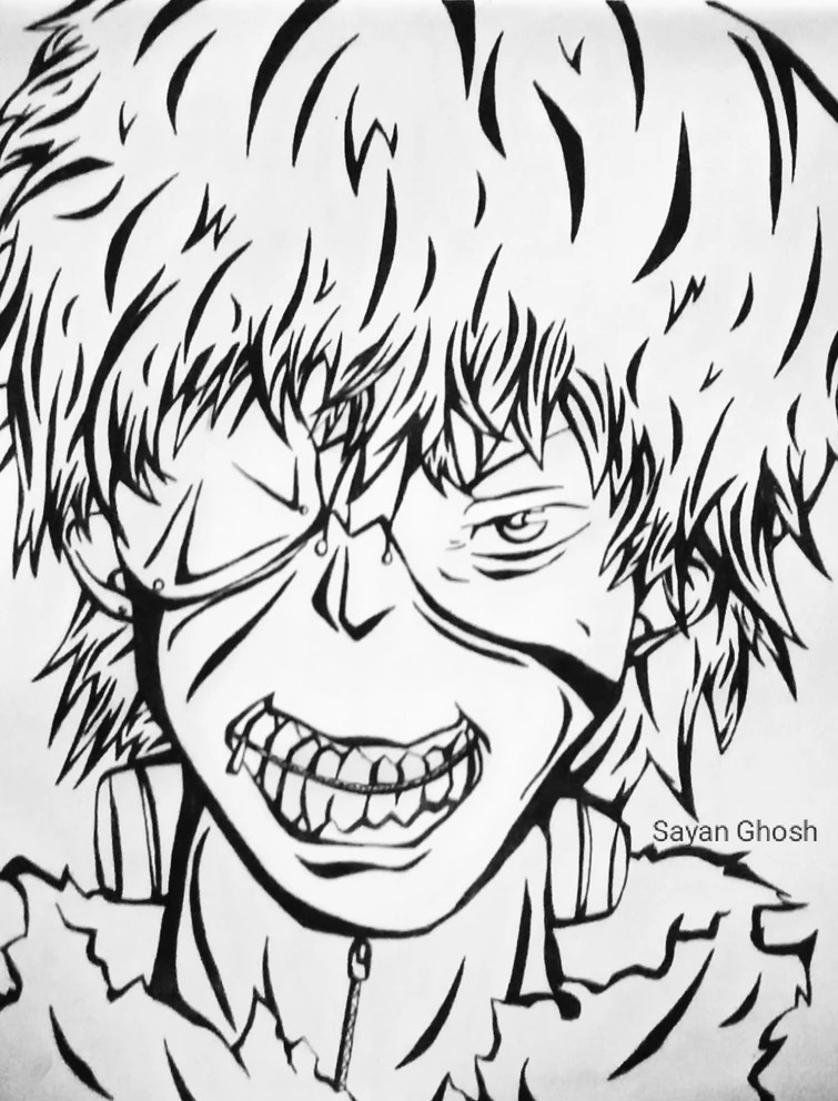 Learn how to draw ken kaneki from tokyo ghoul. My First Ever Drawing Of Ken Kaneki Fandom