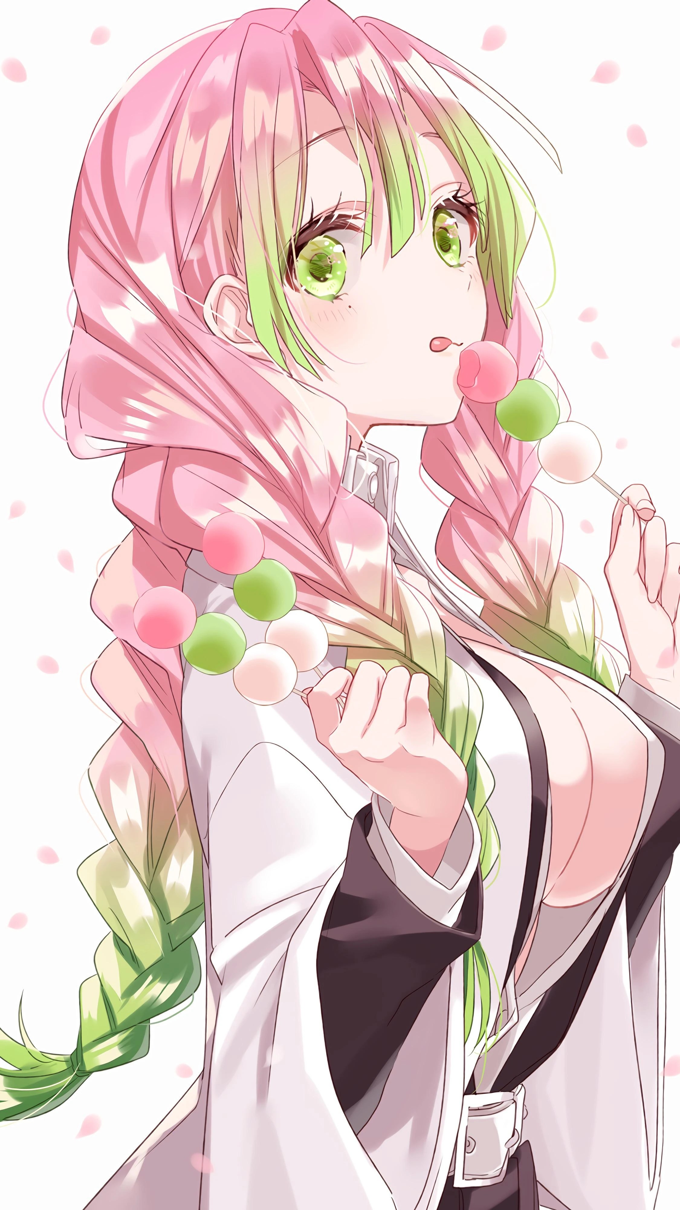 On myanimelist you can learn more about their role in the anime and . Mitsuri Kanroji Fandom
