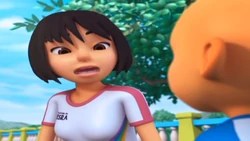She can also be a little clumsy. Melati Upin Ipin Wiki Fandom