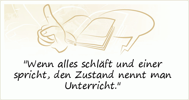 Lehrer-Sprüche - einer von 9 Sprüchen