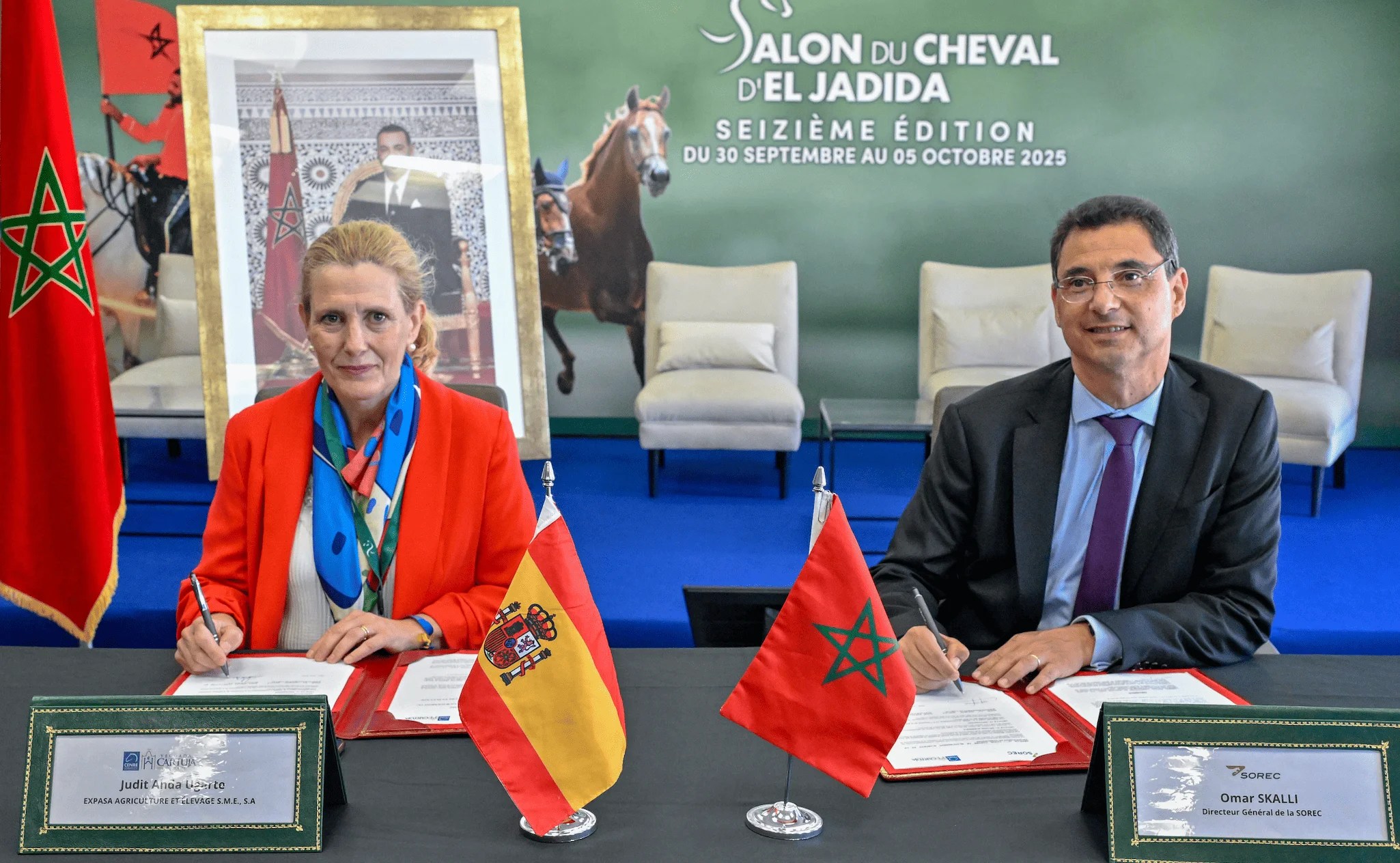 Morocco Strengthens Equestrian Partnerships with Hungary and Spain at Salon du Cheval