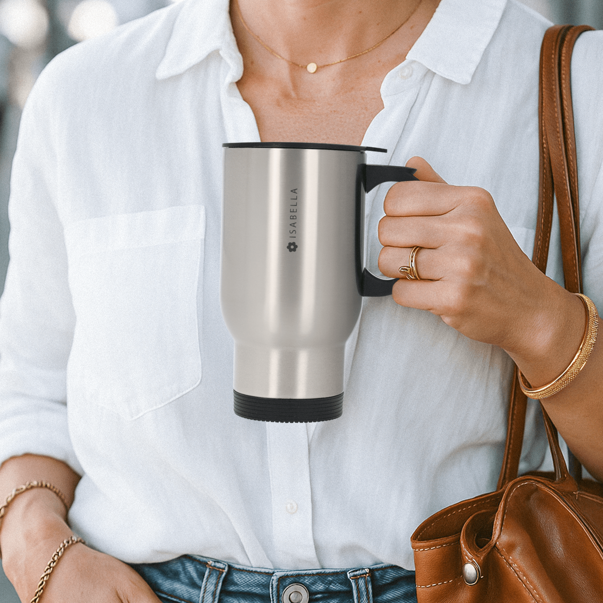 Personligt Termokrus – 414 ml – Aluminium