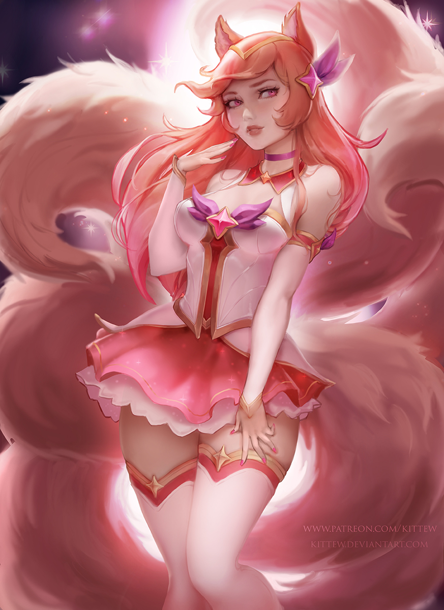 Having experienced the pain of . Ahri League Of Legends Image 2445497 Zerochan Anime Image Board