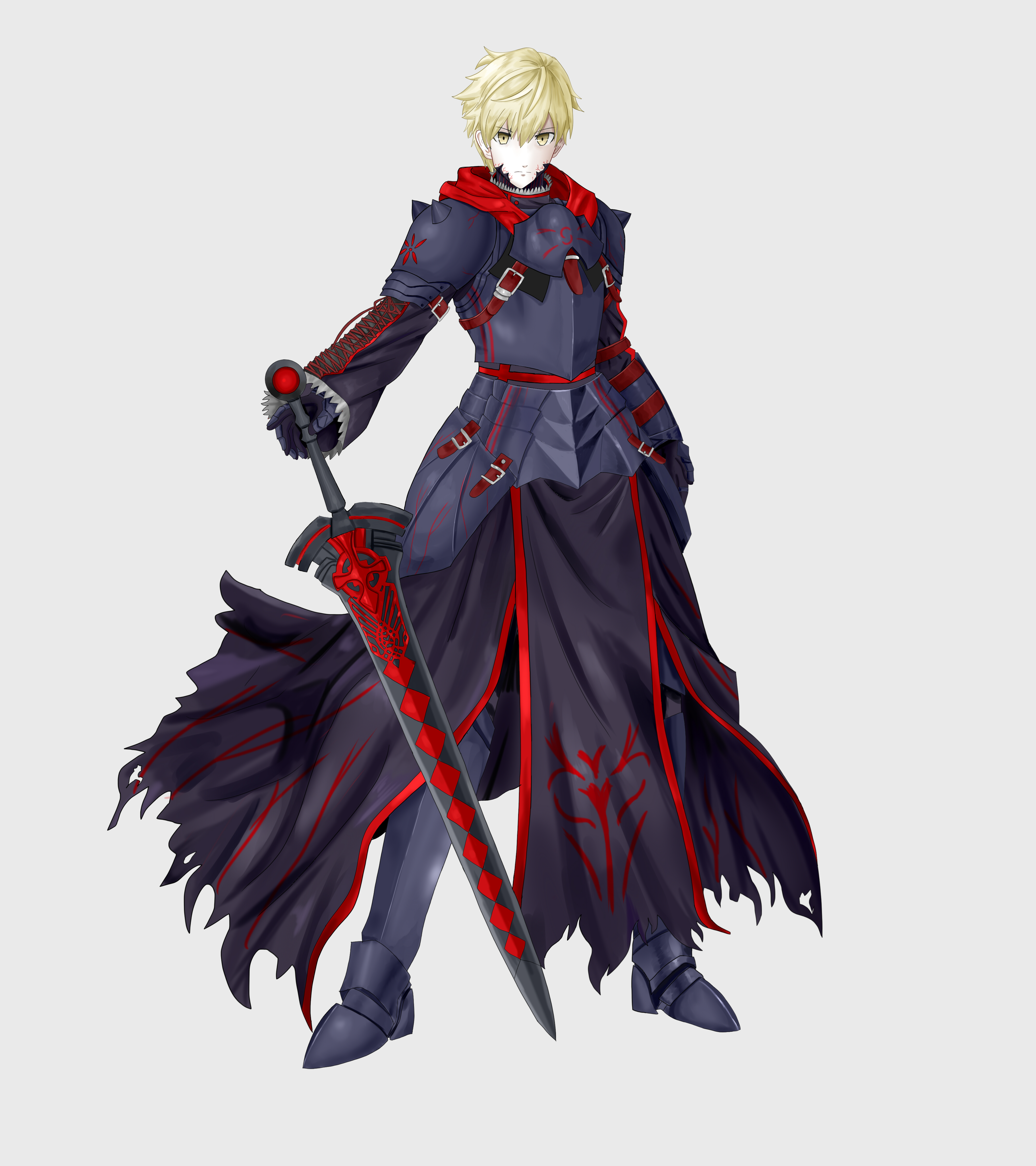 Redesign character from fate prototype series, arthur pendragon but in alter version. Arthur Alter Saber Fate Prototype Page 3 Of 3 Zerochan Anime Image Board