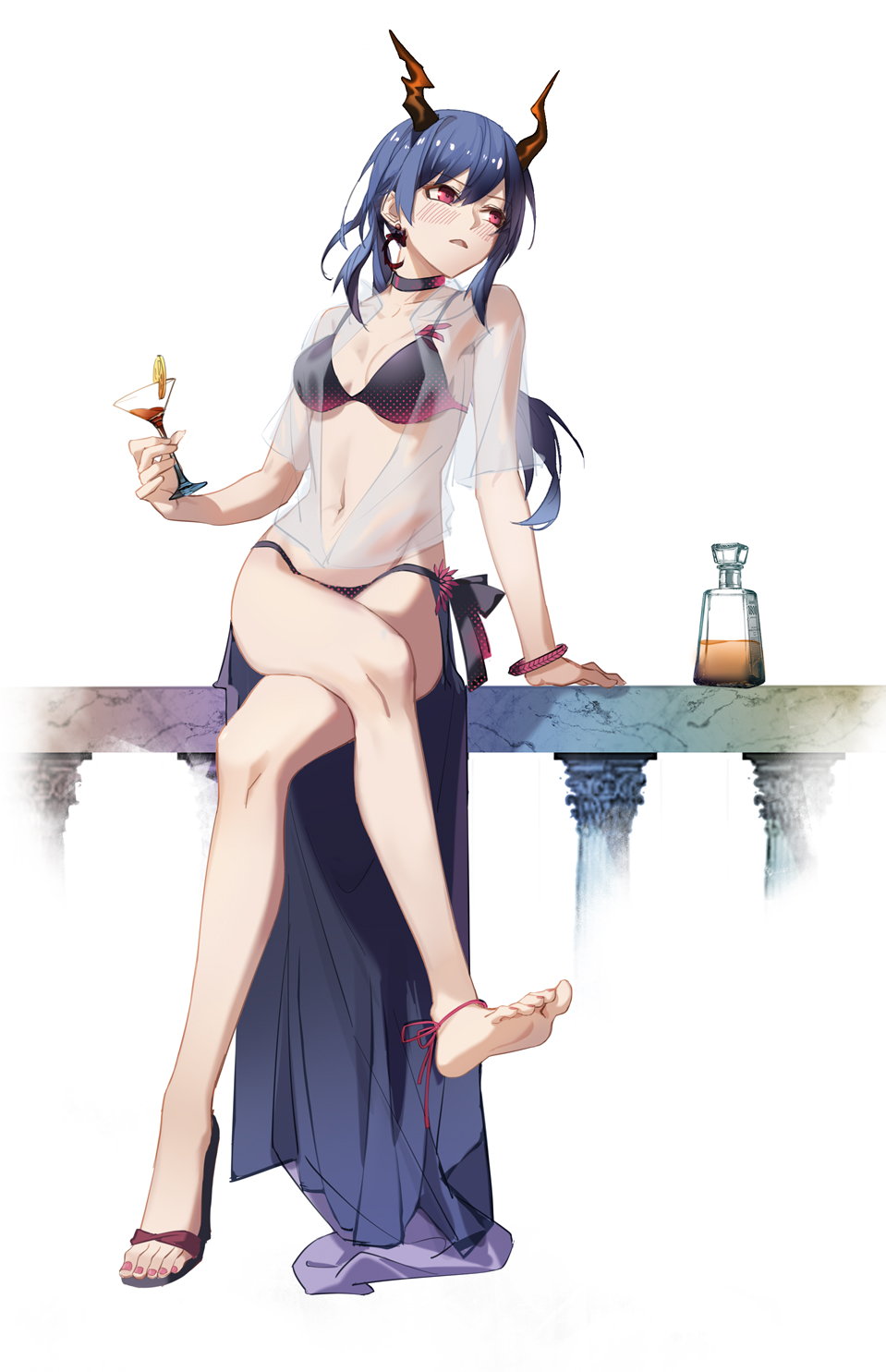 It is thick and durable, suitable for wall display or collection! Ch En Arknights Image 2719350 Zerochan Anime Image Board