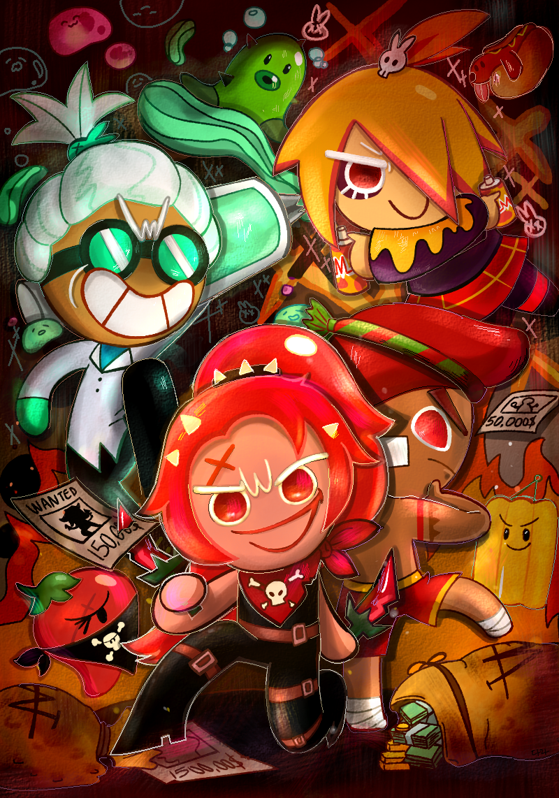 They are cookies that focus on healing . Chili Pepper Cookie - Cookie Run: OvenBreak - Zerochan
