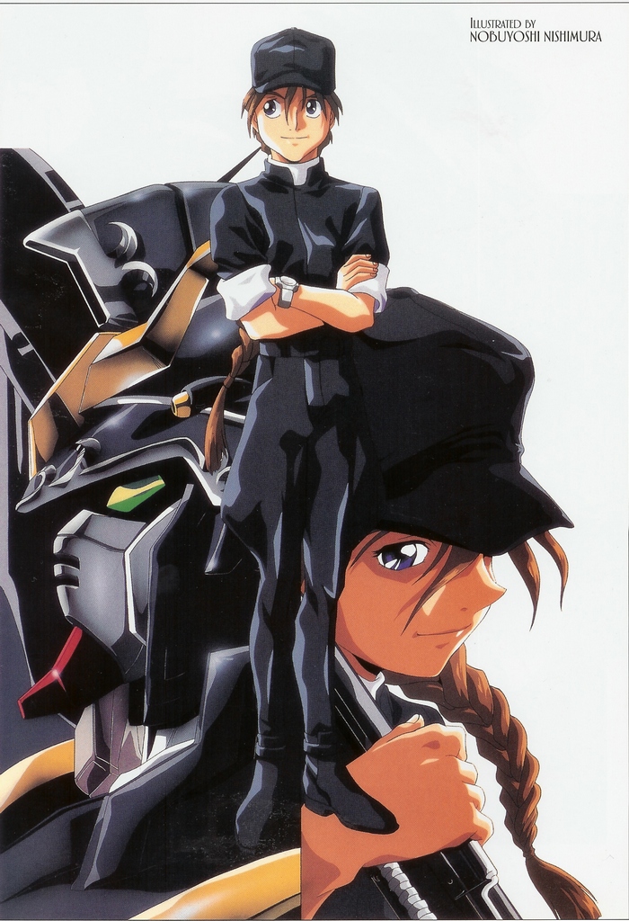 Download wallpapers and backgrounds with images of aircraft pilot. Duo Maxwell - Mobile Suit Gundam Wing - Zerochan Anime