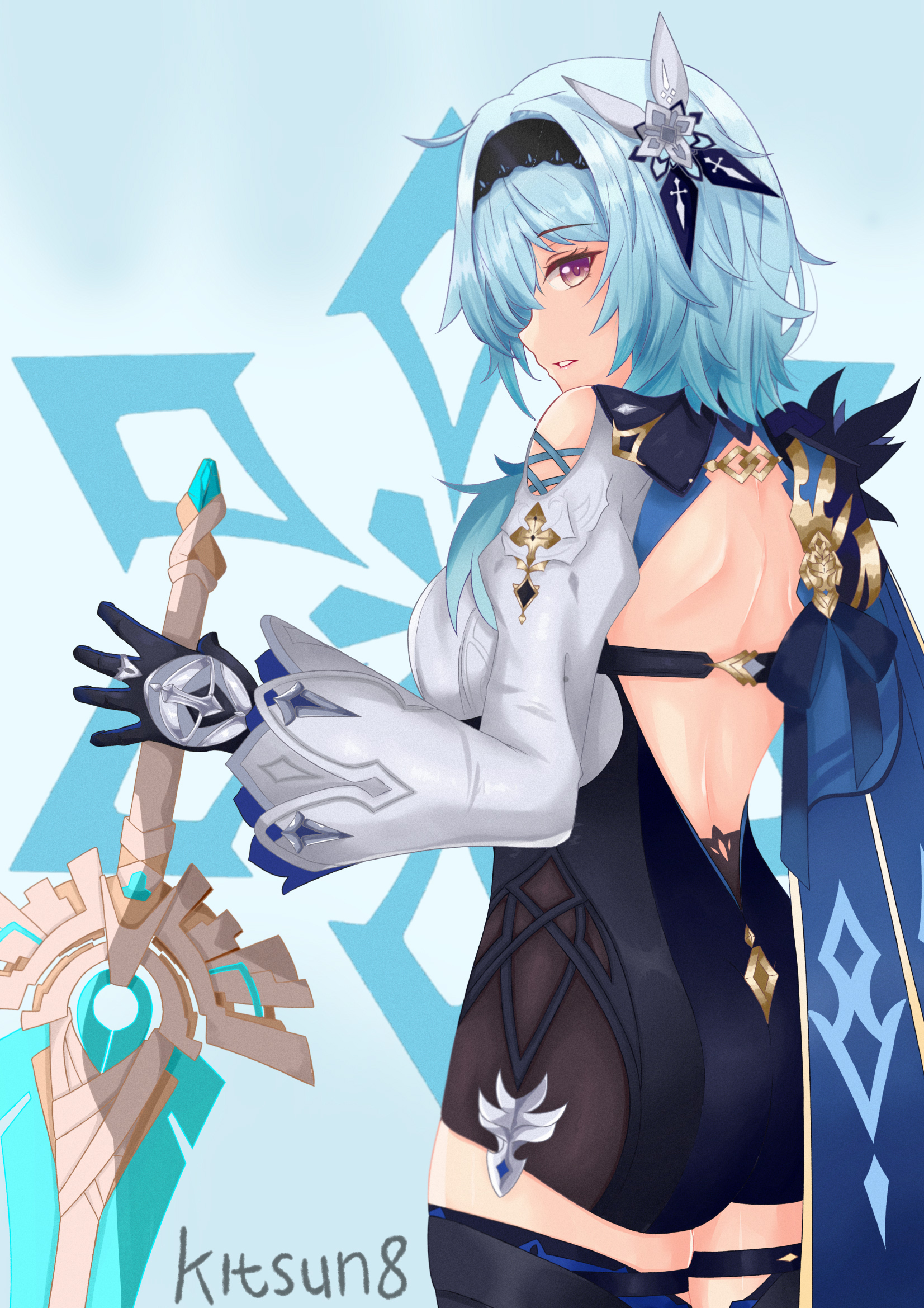 Genshin Impact Eula . Eula Genshin Impact Image 3266506 Zerochan Anime Image Board