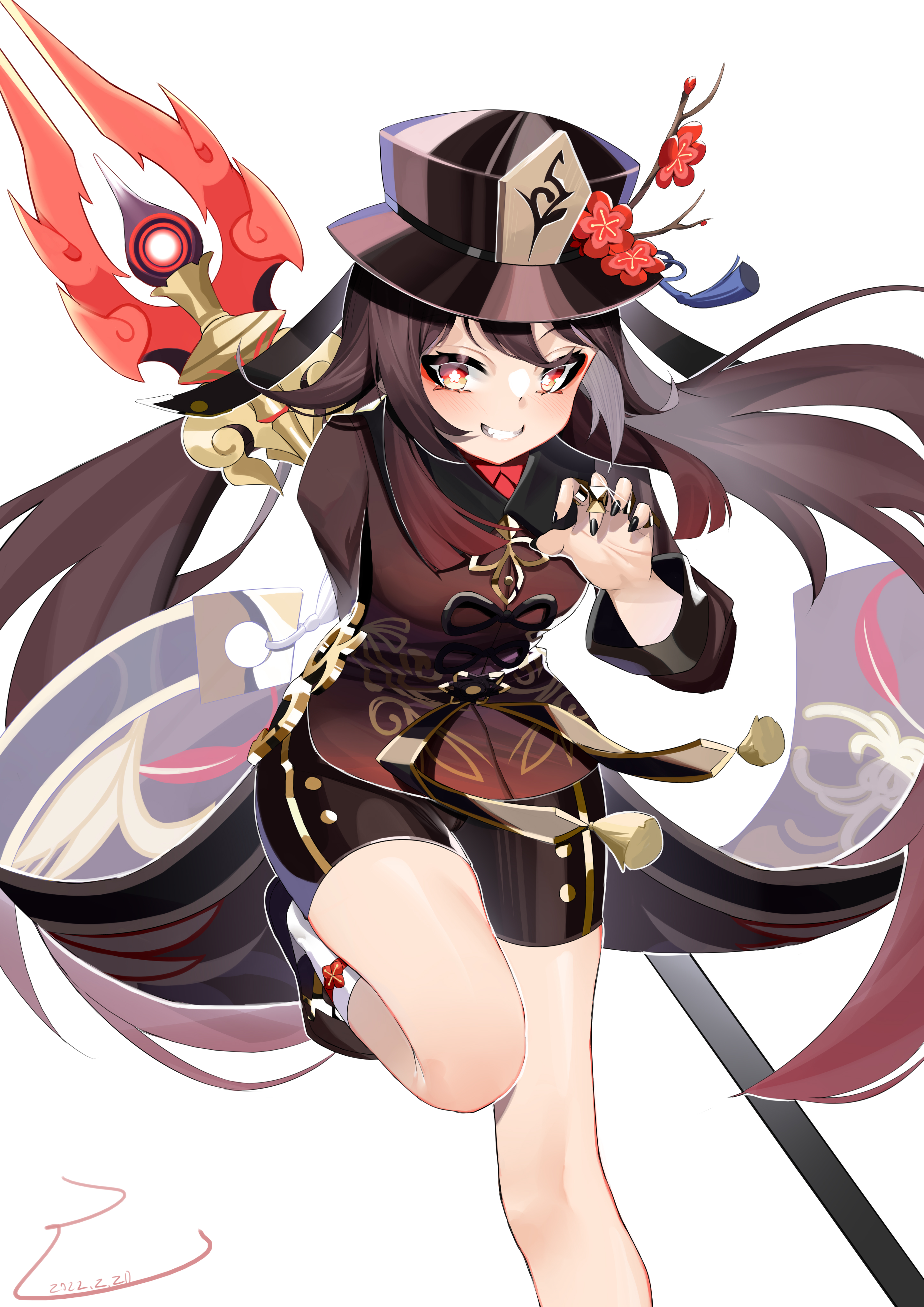 胡桃 hú táo) is a playable pyro character in genshin impact. Hu Tao Genshin Impact Image 3578552 Zerochan Anime Image Board