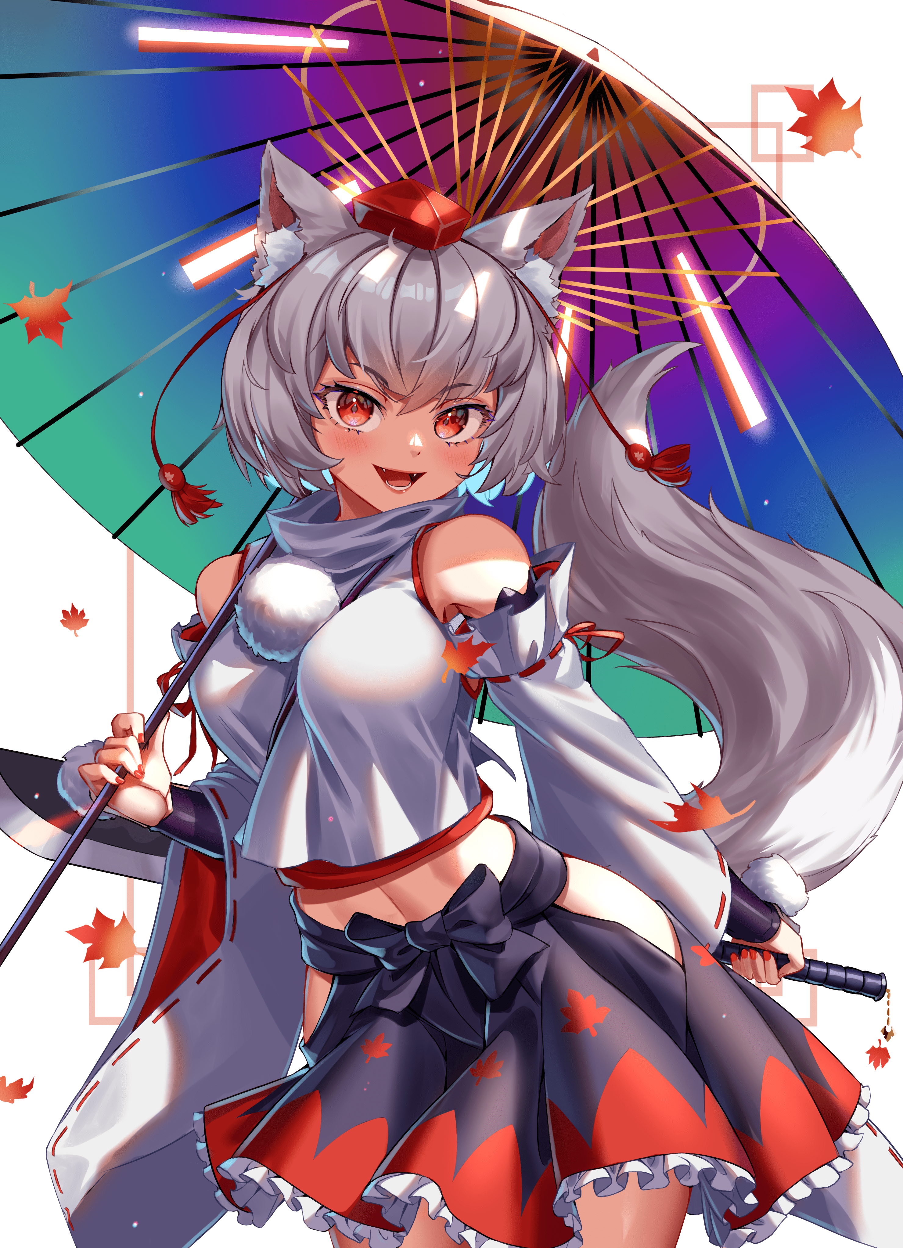 Her good sense of smell and sight are . Inubashiri Momiji Momiji Inubashiri Touhou Image 3016842 Zerochan Anime Image Board