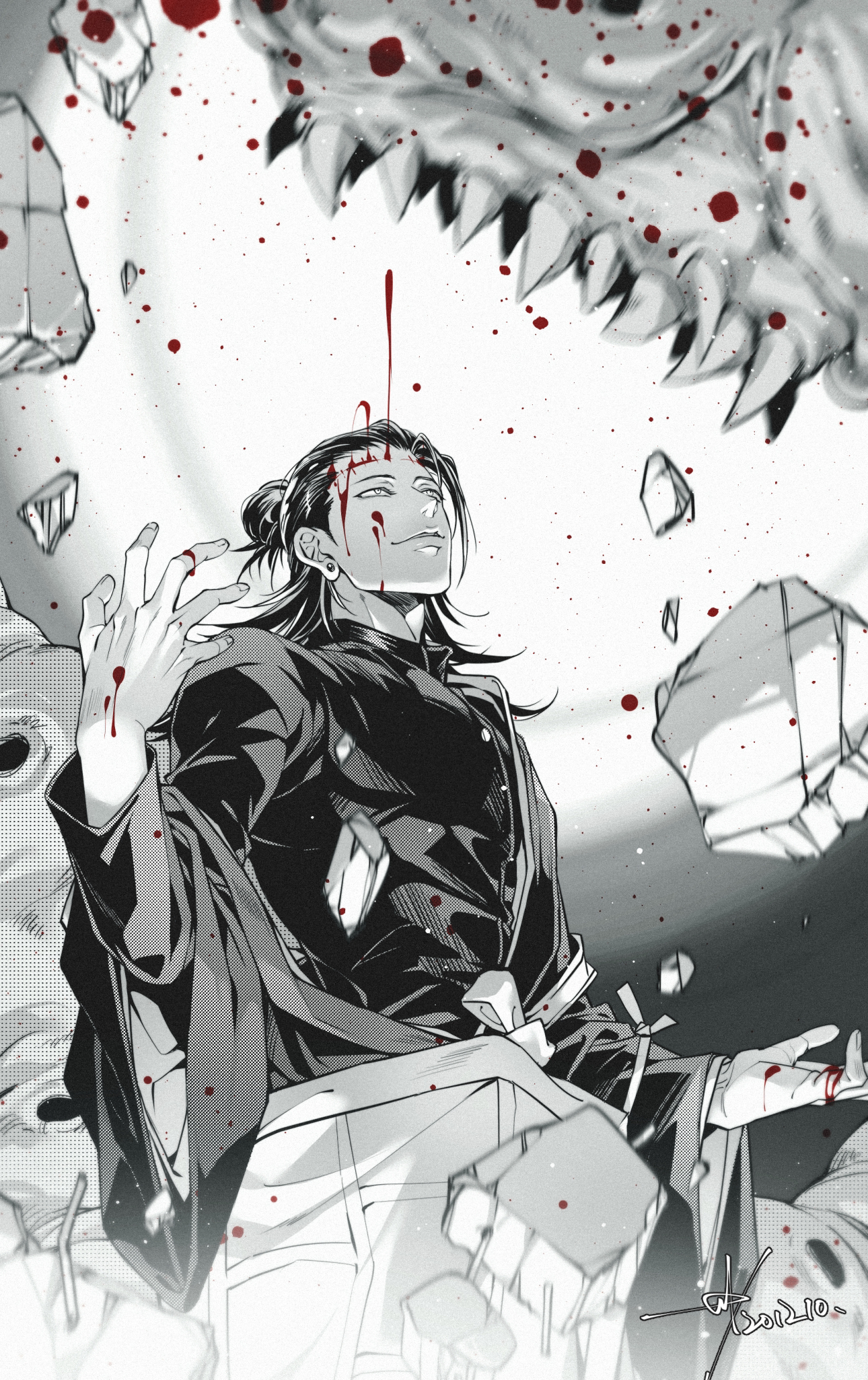 Zerochan has 84 kenjaku anime images, fanart, and many more in its gallery. Kenjaku Jujutsu Kaisen Image 3153778 Zerochan Anime Image Board