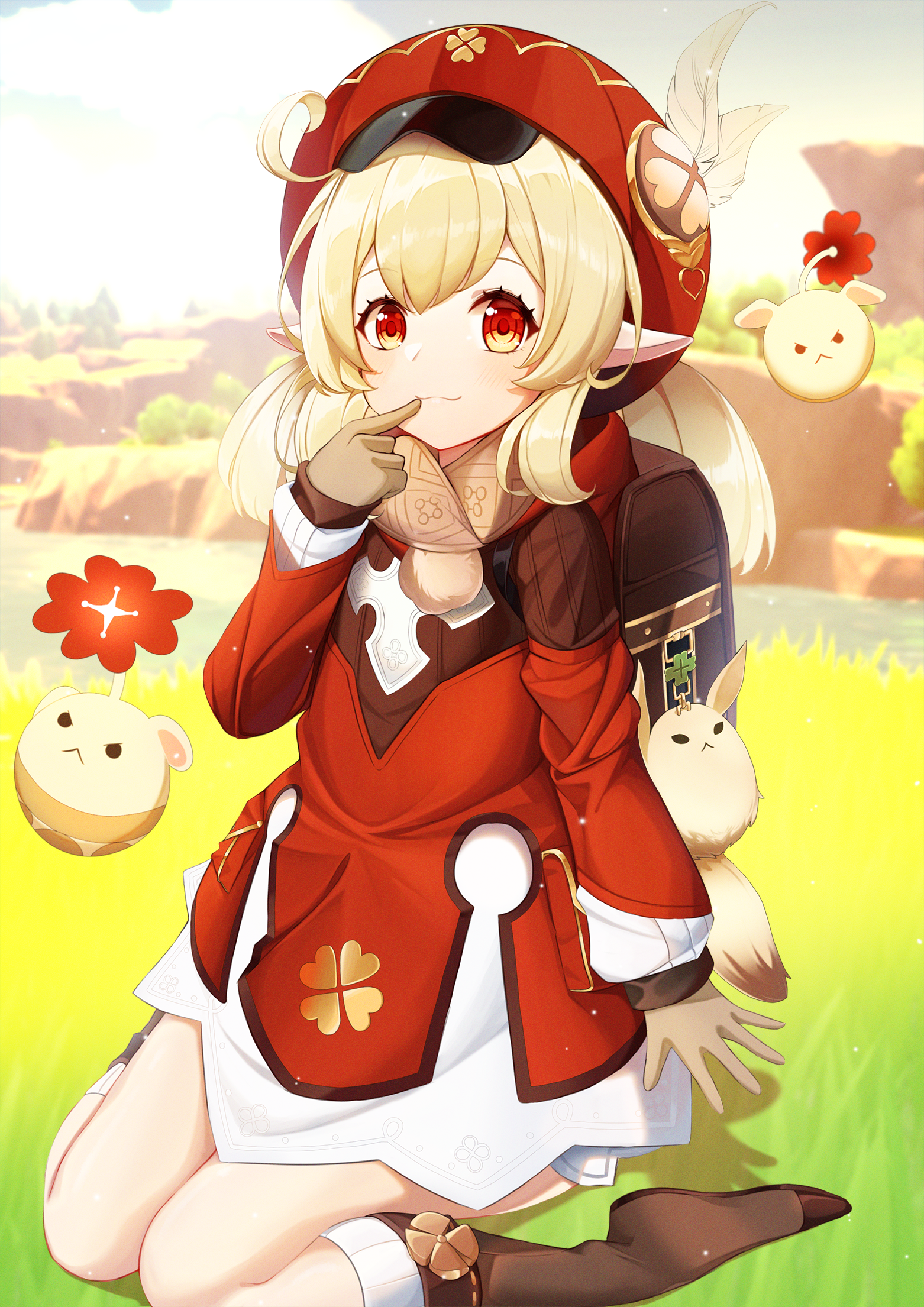 ❤️high definition modern canvas printing artwork, pictures photo printed on high quality canvas. Klee And Qiqi Fanart Klee And Qiqi Genshin Impact Drawn By Yanwu Ji Danbooru I Ve Been Using Klee Dps Qiqi Fischl Mona Or Diluc For Bonus Fire Dmg Kereta Api