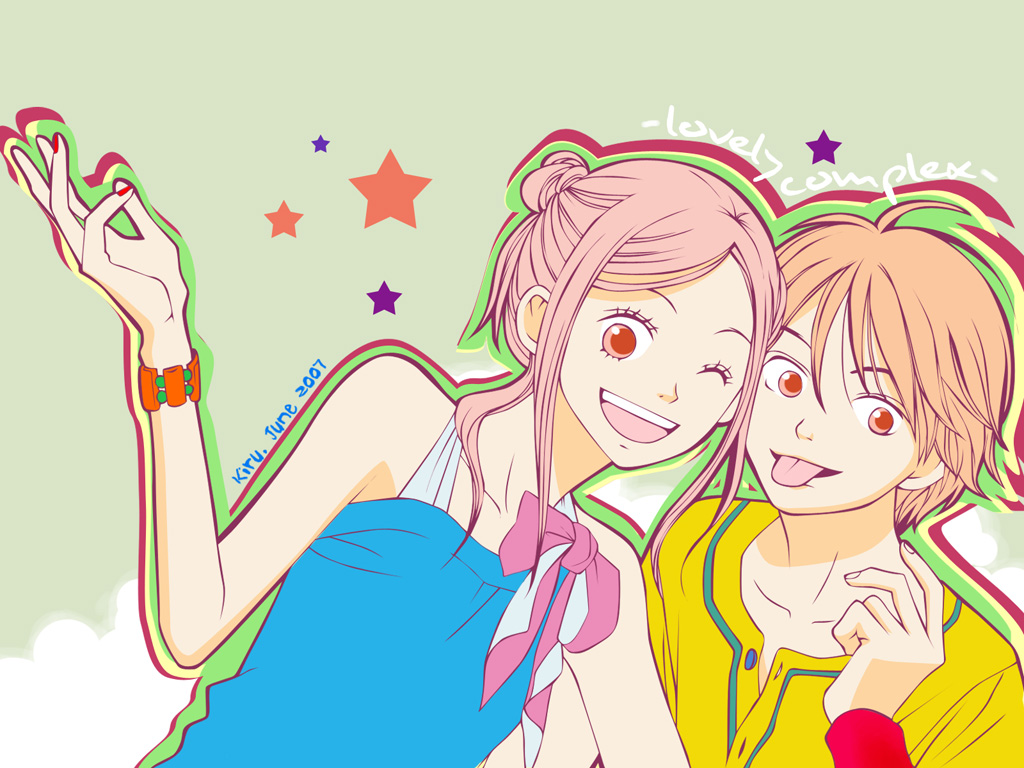 Love is unusual for koizumi risa and ootani atsushi, who are both striving to find their ideal partner in high school—172 cm tall koizumi is much taller than the average girl, and … Lovely Complex Wallpaper Zerochan Anime Image Board