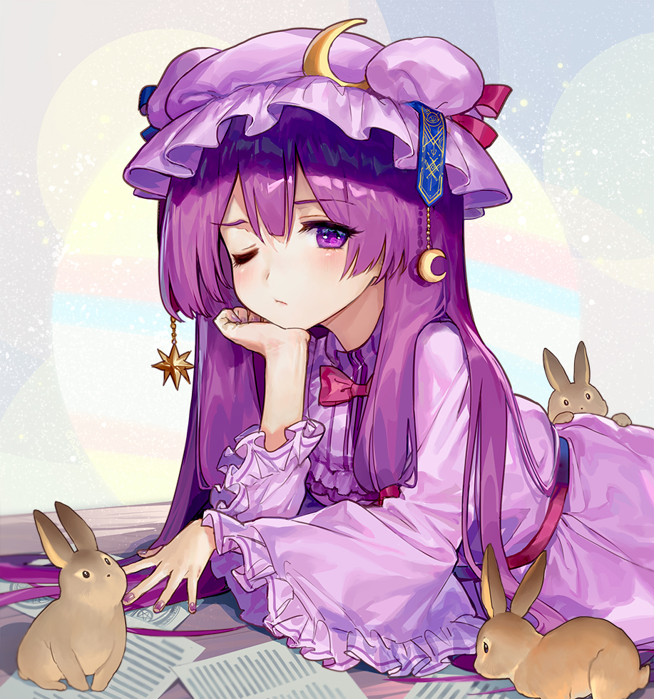 A witch who has settled down in the scarlet devil mansion. Patchouli Knowledge Touhou Image 2356135 Zerochan Anime Image Board